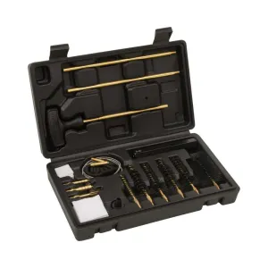 Allen Krome Modern Sporting Rifle Cleaning Kit, .22, .223, 30, & 308 Cal., 17-Pieces, Black by Allen