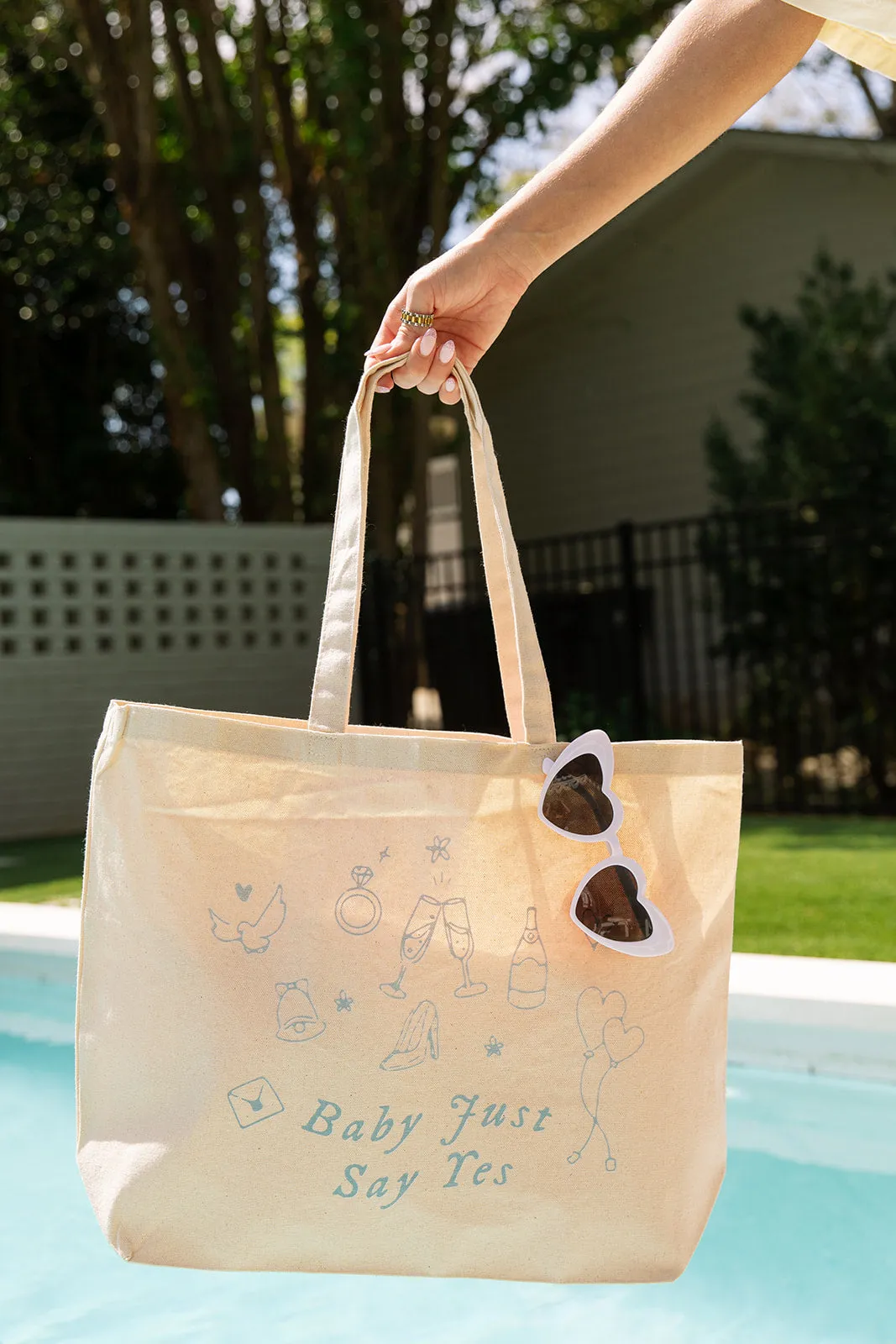 Baby Just Say Yes Tote
