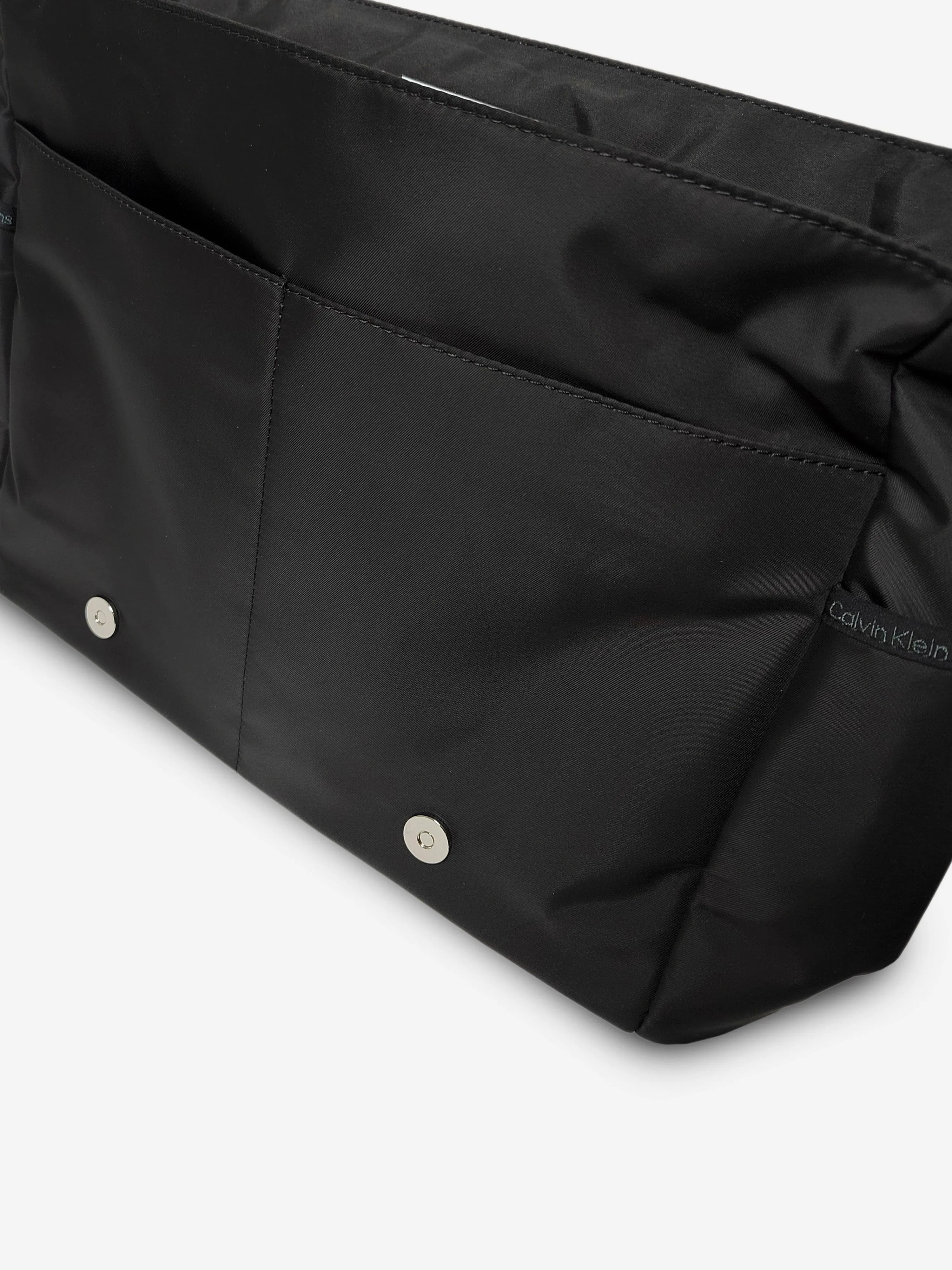 Calvin Klein Baby CK AOP Messenger Changing Bag in Black (43cm)