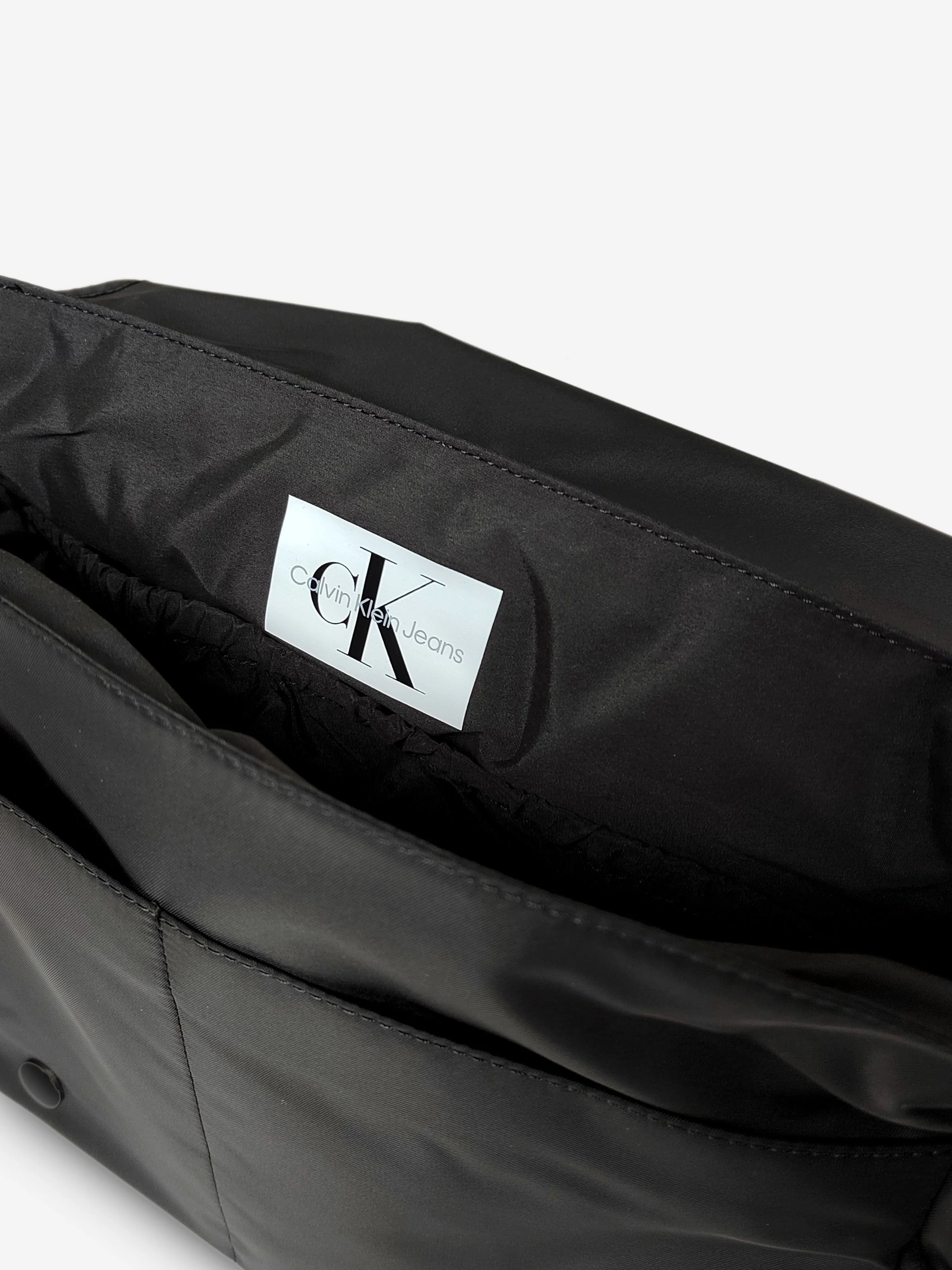 Calvin Klein Baby CK AOP Messenger Changing Bag in Black (43cm)