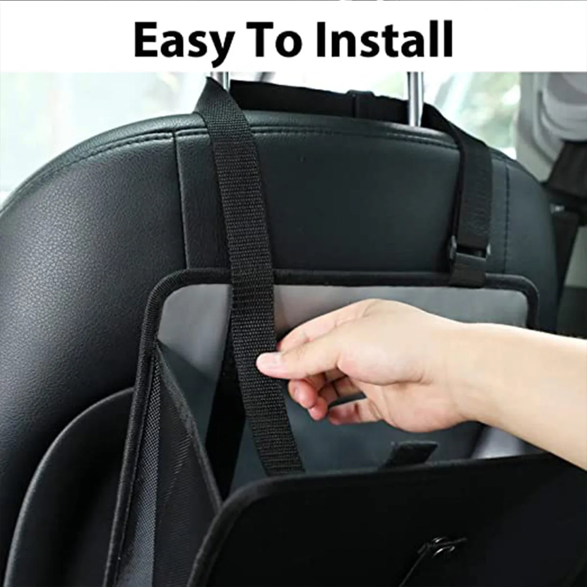 Car Trash Can, Custom Fit For Your Cars, Waterproof Foldable Auto Garbage Bag, Leak-Proof Car Organizer and Storage Bag, Car Garbage Can Hanging
