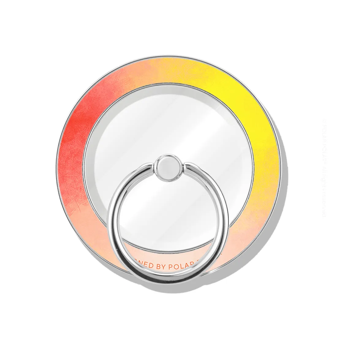 Clouds in Fall - Silver MagSafe Phone Grip and Ring Holder Stand