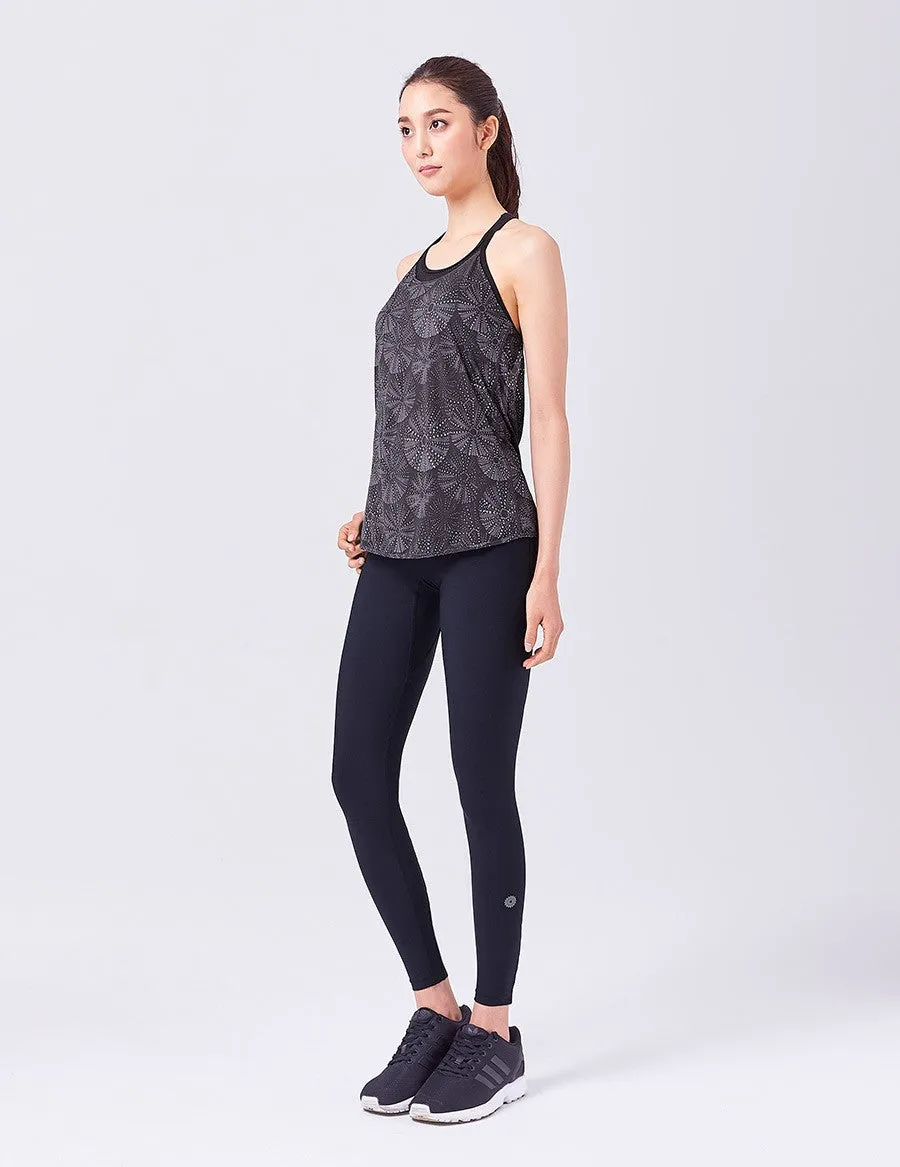 easyoga LESPIRO Neso Charm Tank - F60 Seashell Galaxy