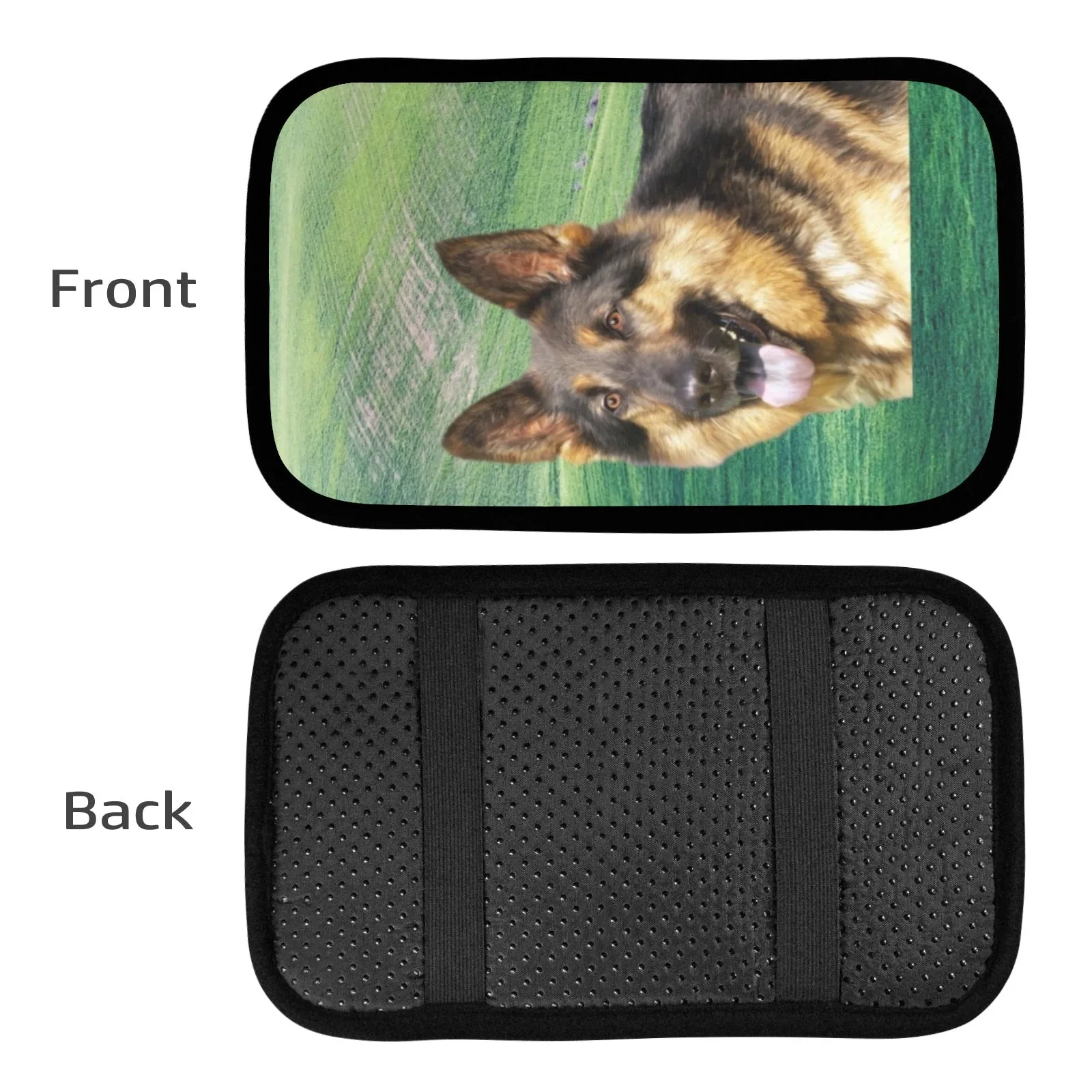 German Shepherd Car Console Cover