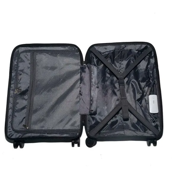 Gino De Vinci Suterra Cabin Roller Case Black