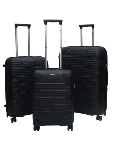 Gino De Vinci Suterra Cabin Roller Case Black