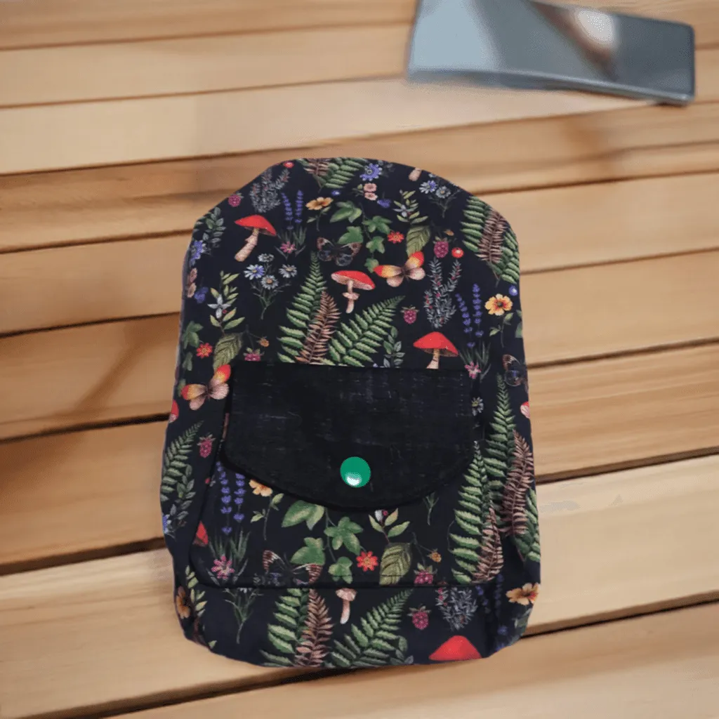 Hand-Crafted Crossbody Phone Bag with Attached Mini Wallet