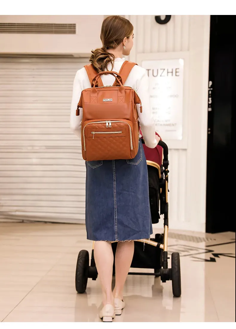 Leather Moms Messenger for Premium collection Bag Price-reduced Vintage Diaper Bag Crossbody