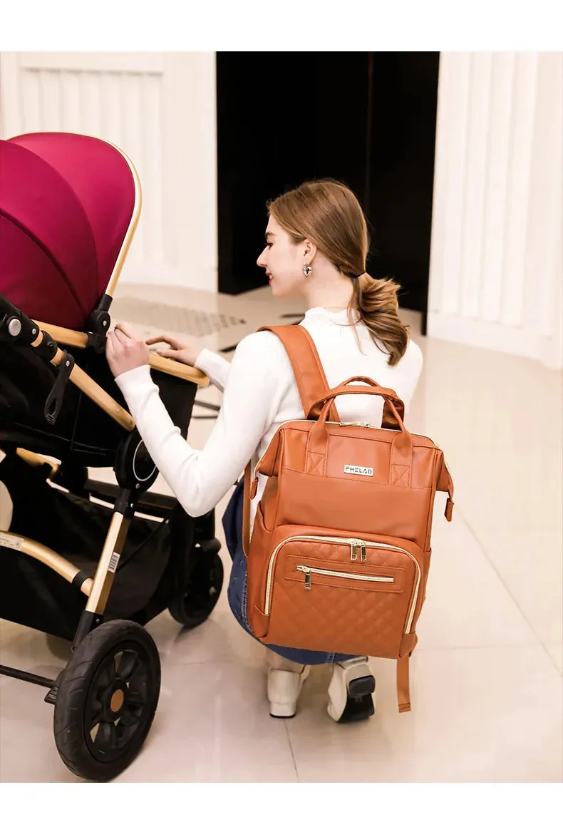 Leather Moms Messenger for Premium collection Bag Price-reduced Vintage Diaper Bag Crossbody