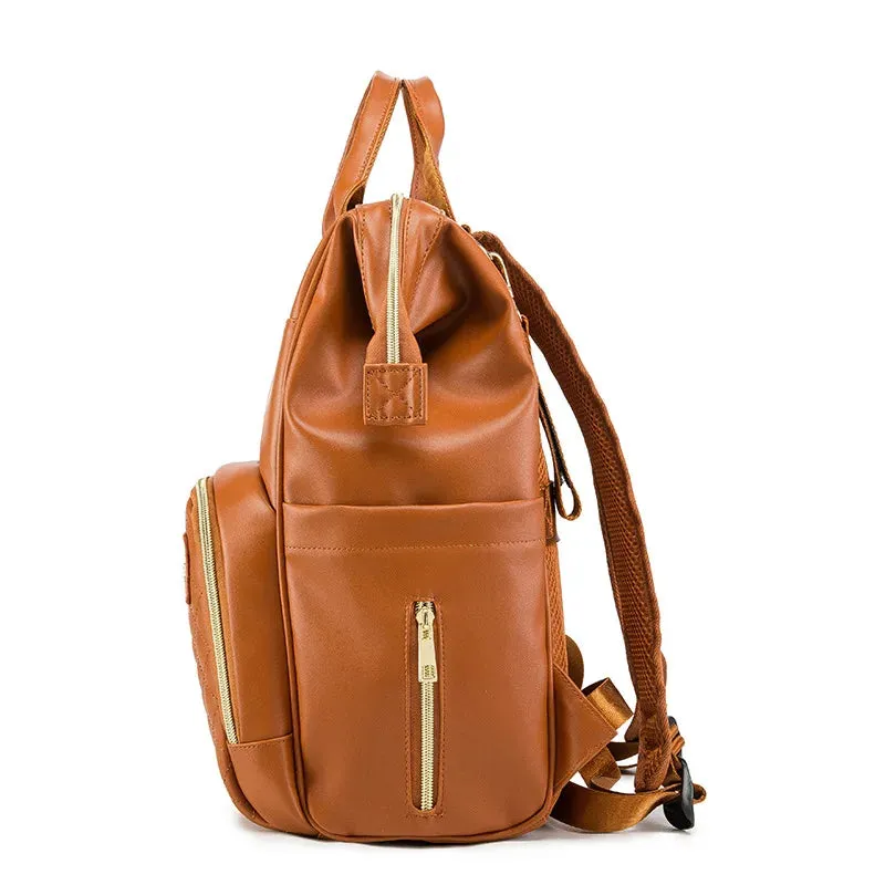 Leather Moms Messenger for Premium collection Bag Price-reduced Vintage Diaper Bag Crossbody