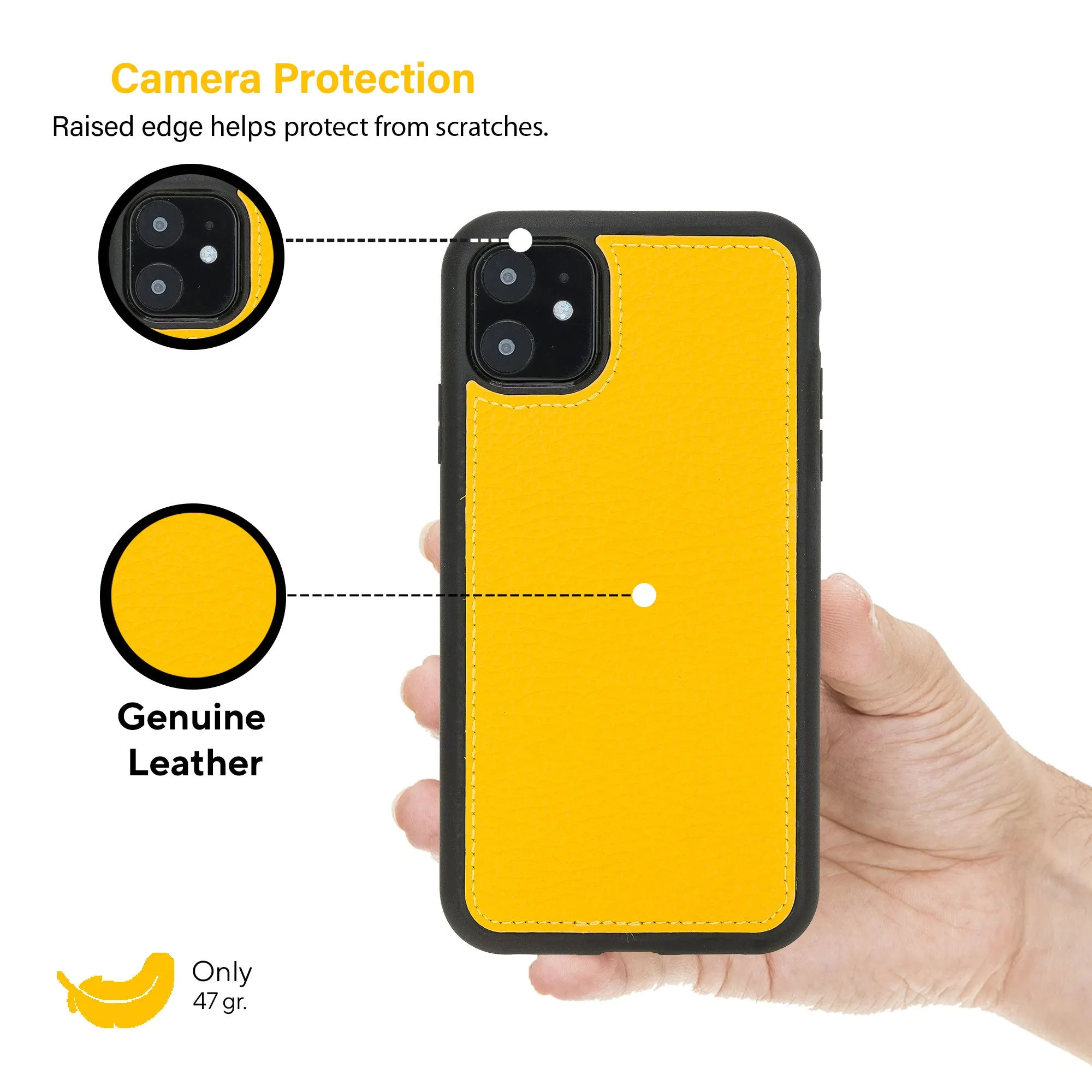 Leather Wallet Case for iPhone 11
