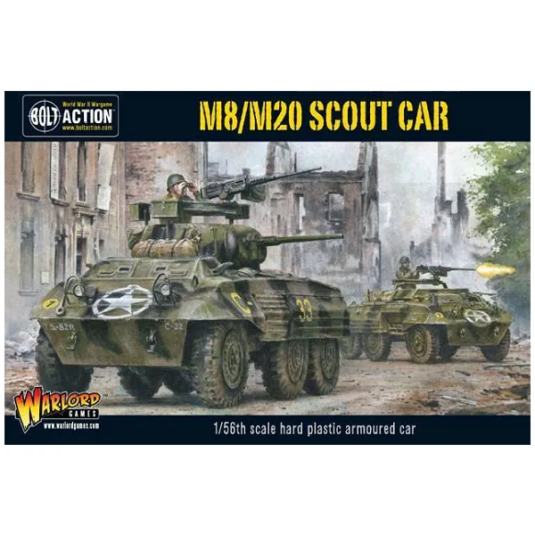 M8/M20 Greyhound Scout Car (Plastic Box)