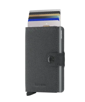 Miniwallet Twist Grey/Grey RFID Secure