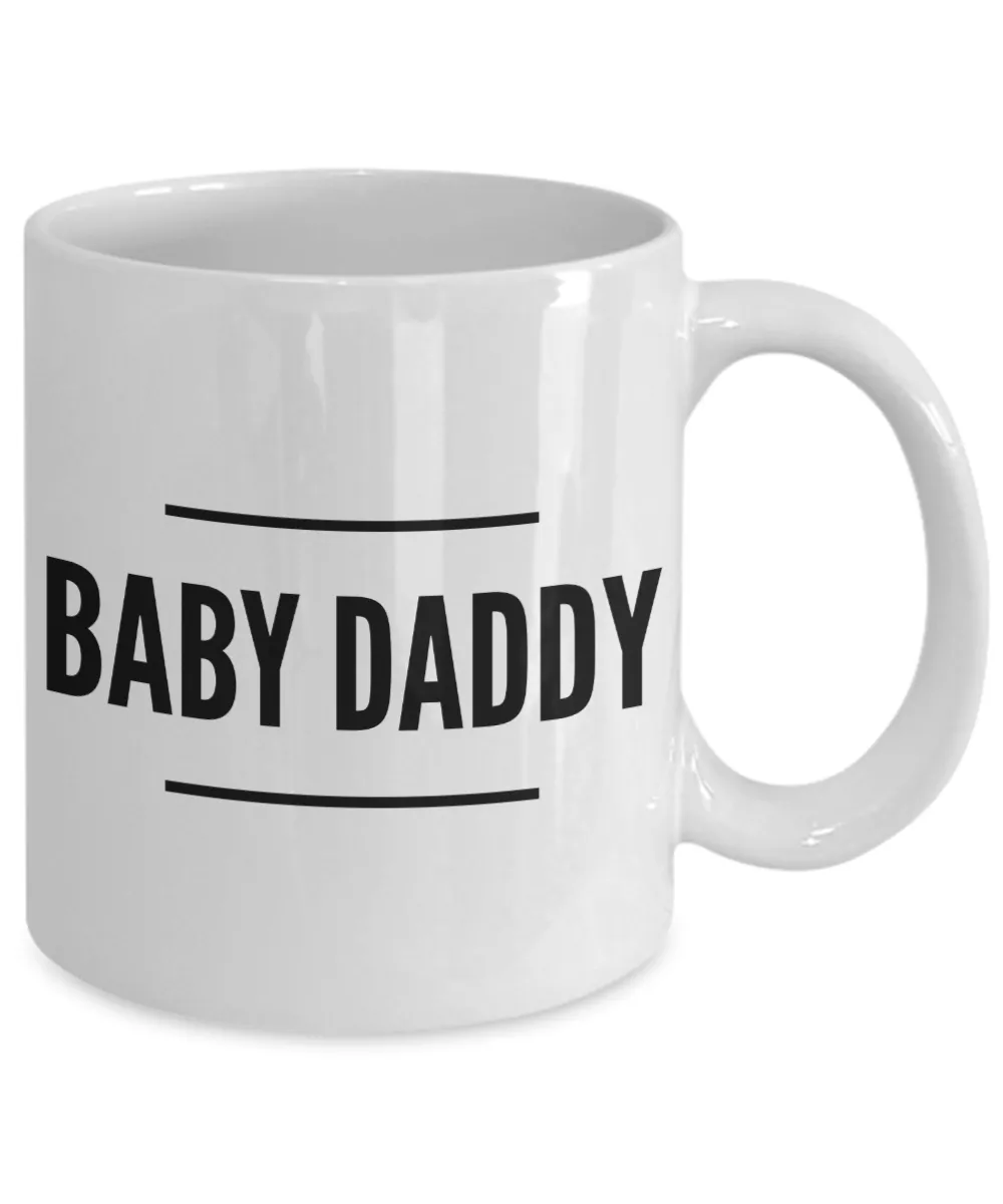 New Dad Gifts Ideas Funny Coffee Mugs - Baby Daddy Ceramic Coffee Cup
