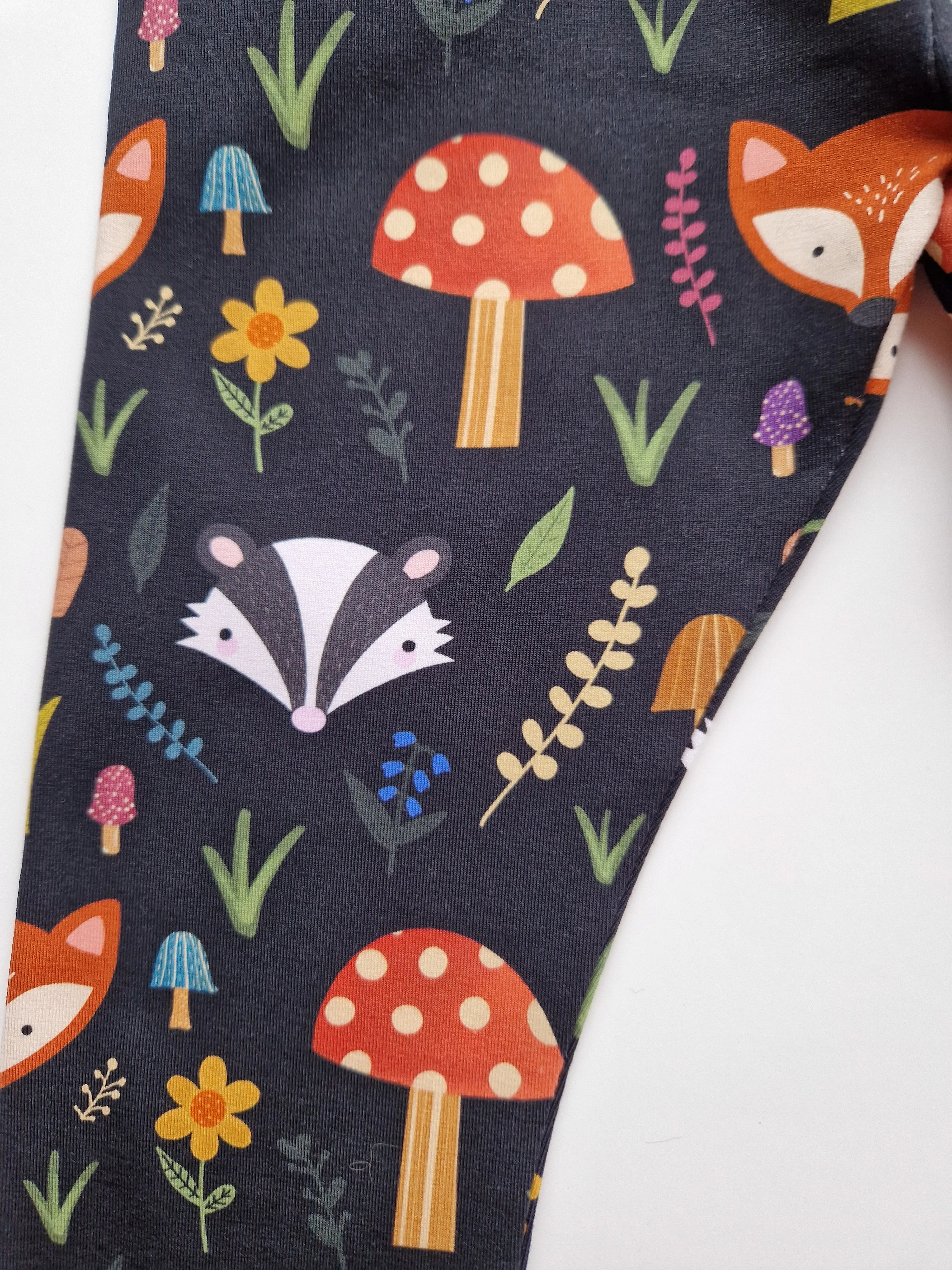 Organic Fox and Badger Leggings