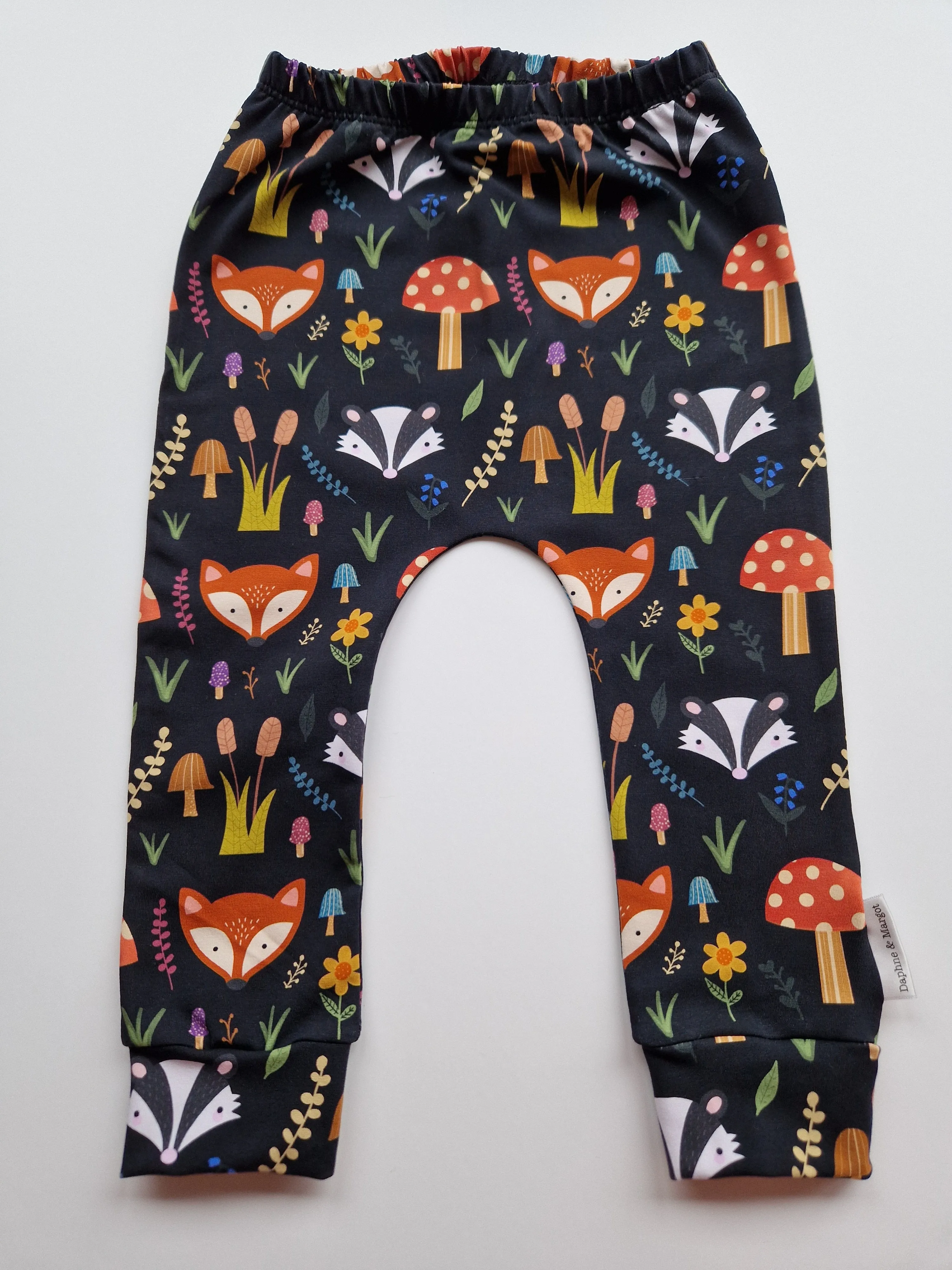 Organic Fox and Badger Leggings