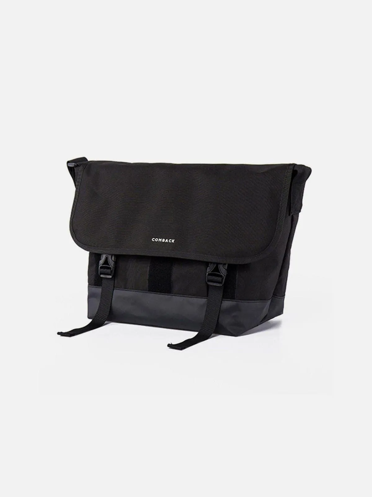 Patchwork Waterproof Buckle Messenger Bag
