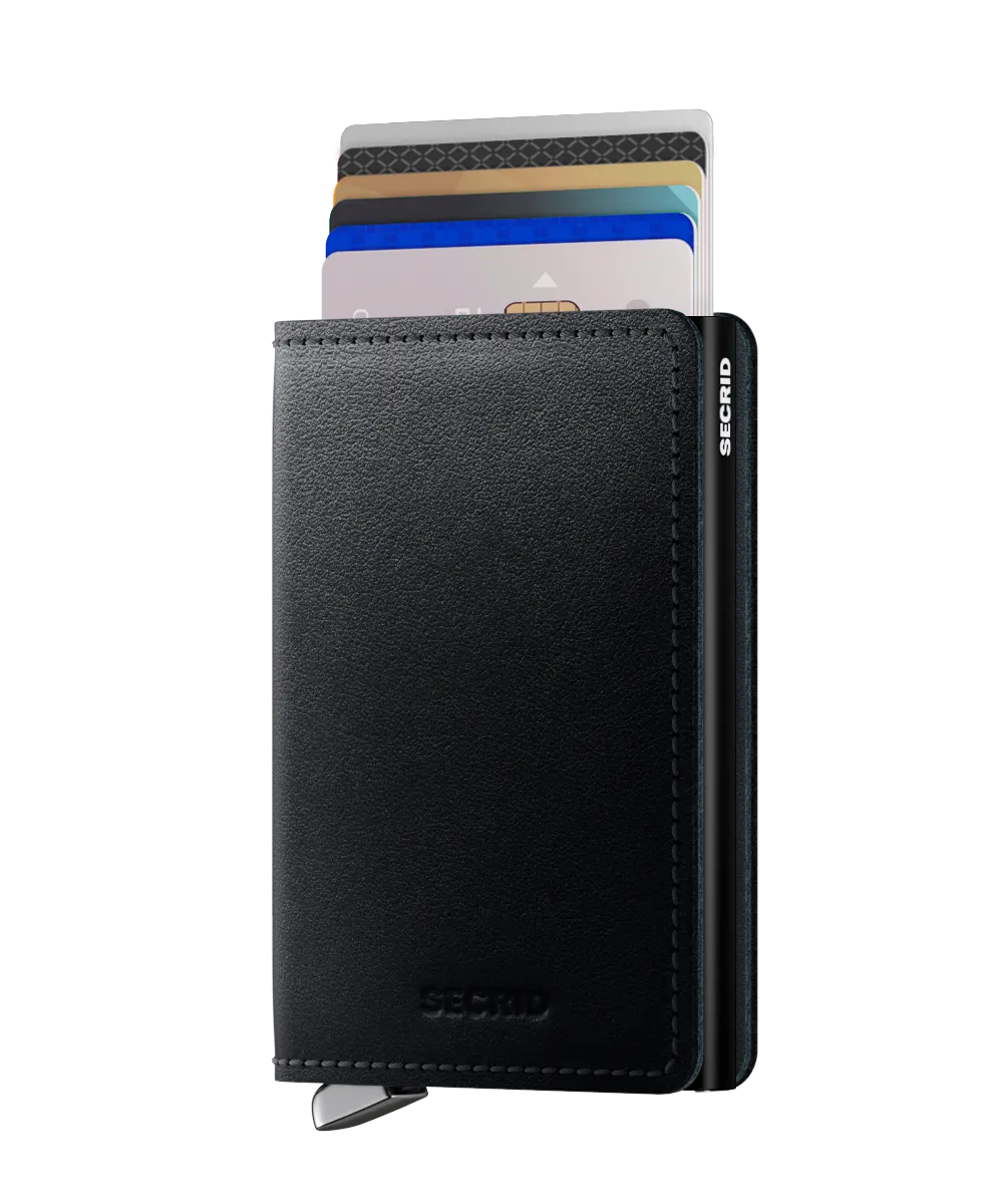 Premium Slimwallet Dusk Black RFID Secure