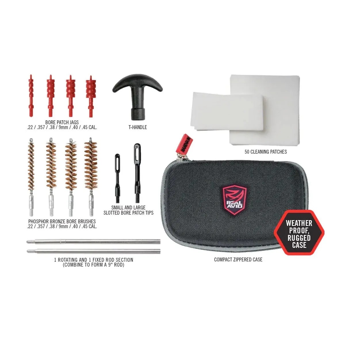 Real Avid Gun Boss Handgun Cleaning Kit