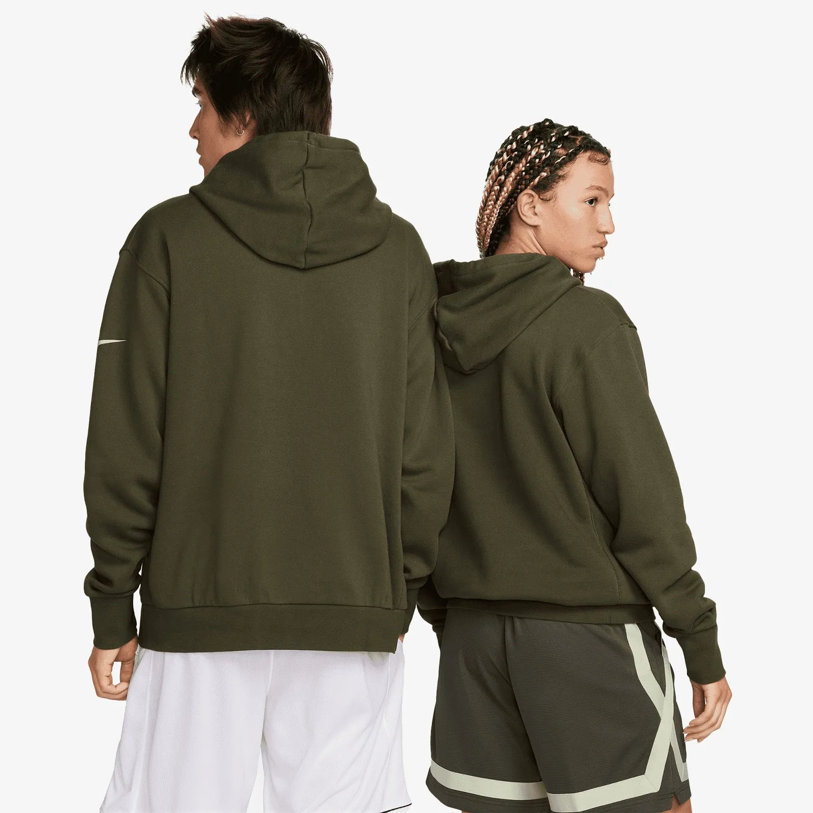Sabrina Logo Pullover Hoodie - Khaki