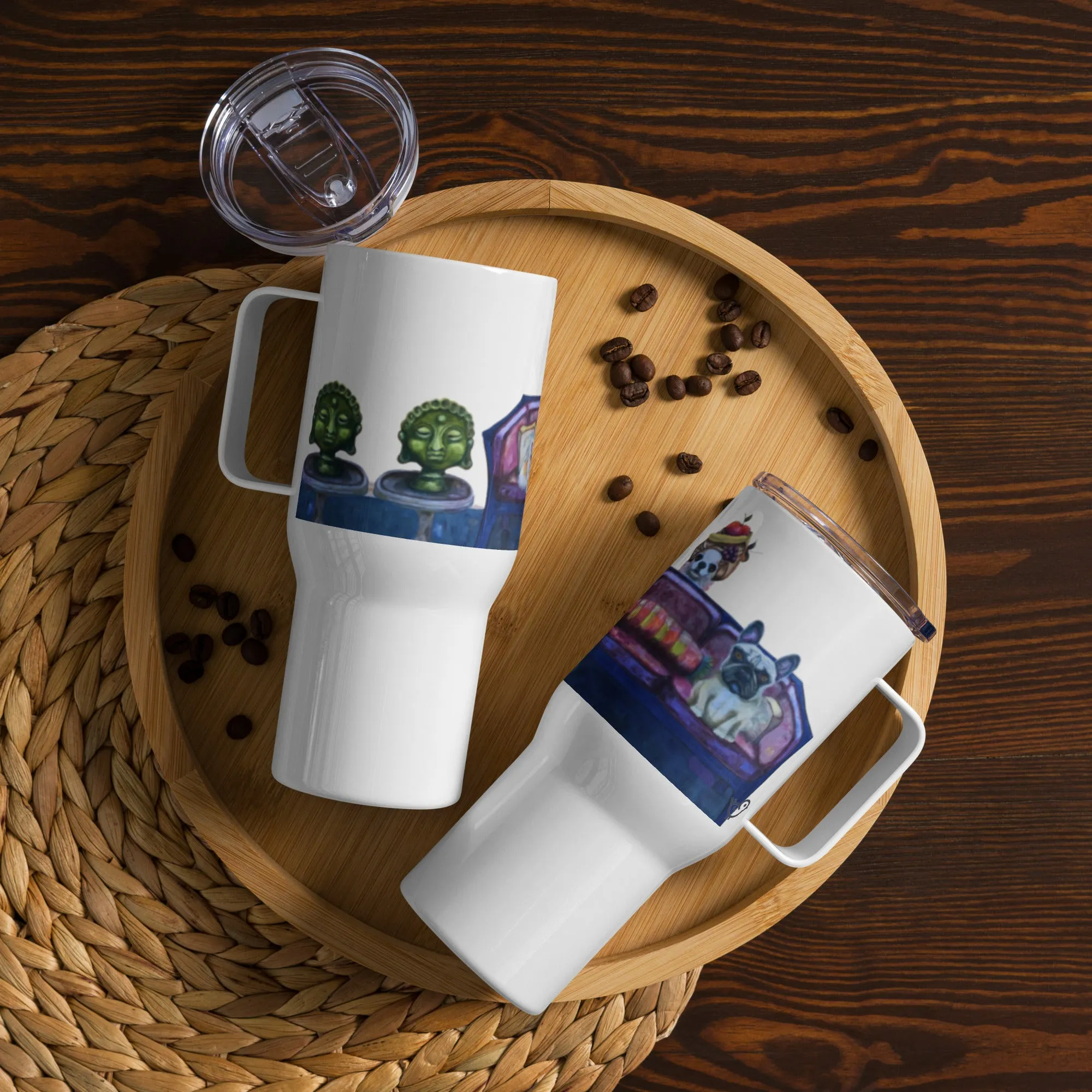 Salon Dogs Travel Mug with Handle