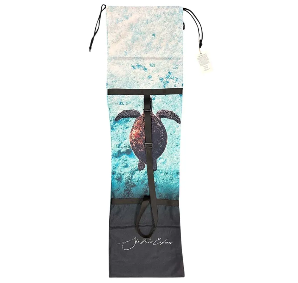 'She Who Explores' Sea Turtle Fin Bag