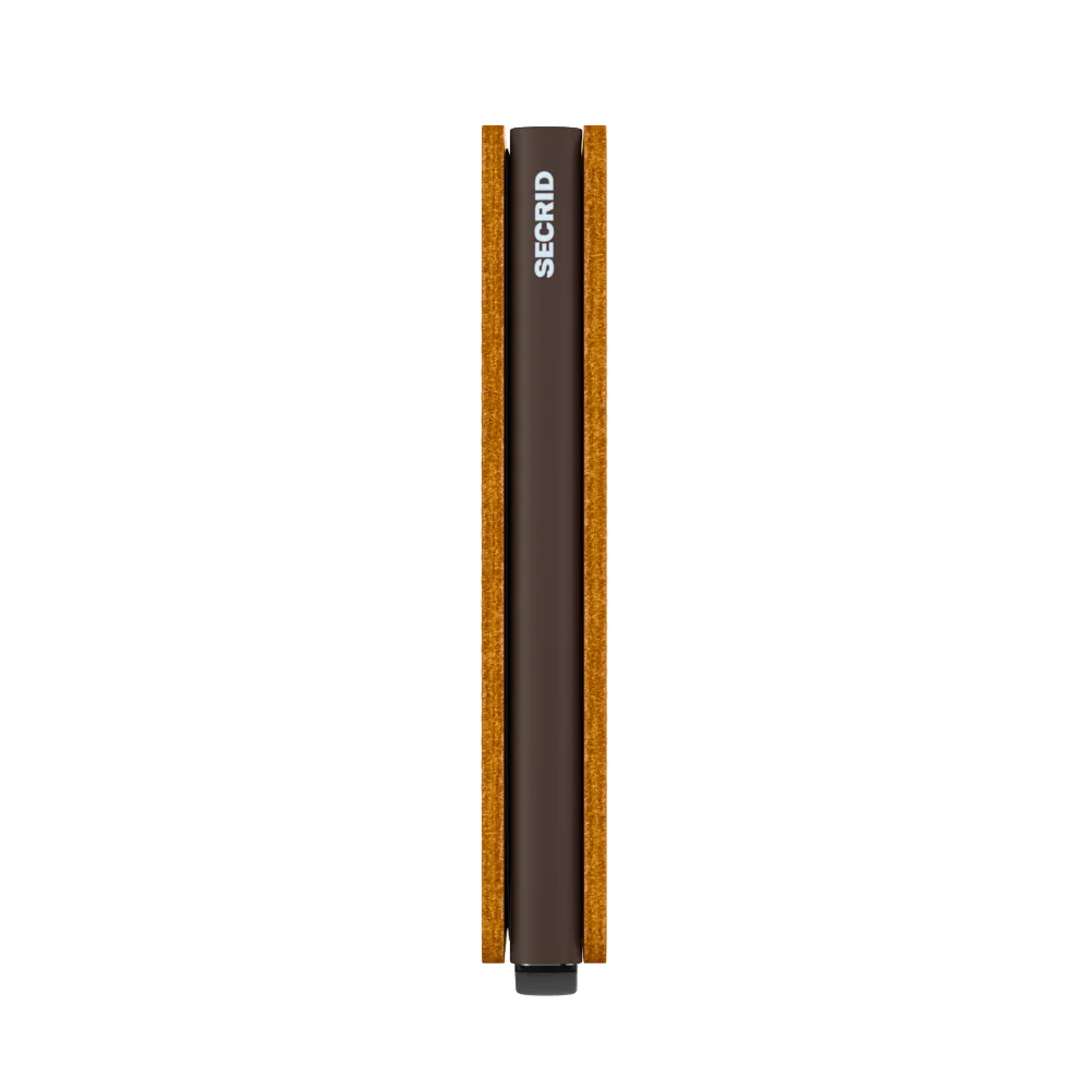 Slimwallet Vintage Ochre RFID Secure