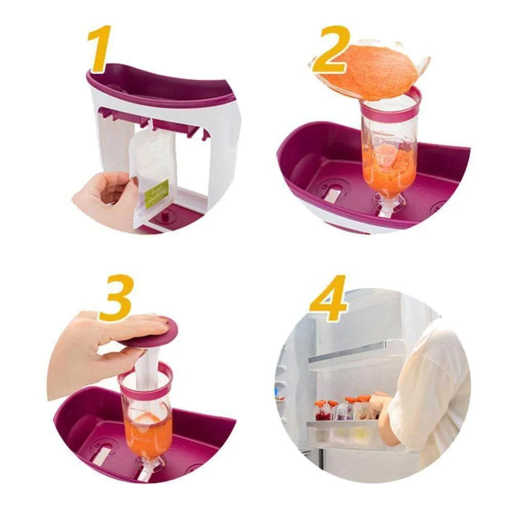 SqueezeStar™ Baby Food Squeeze Station