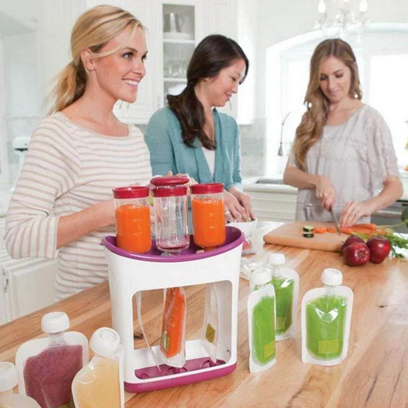 SqueezeStar™ Baby Food Squeeze Station