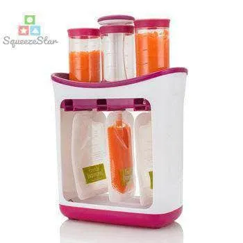 SqueezeStar™ Baby Food Squeeze Station
