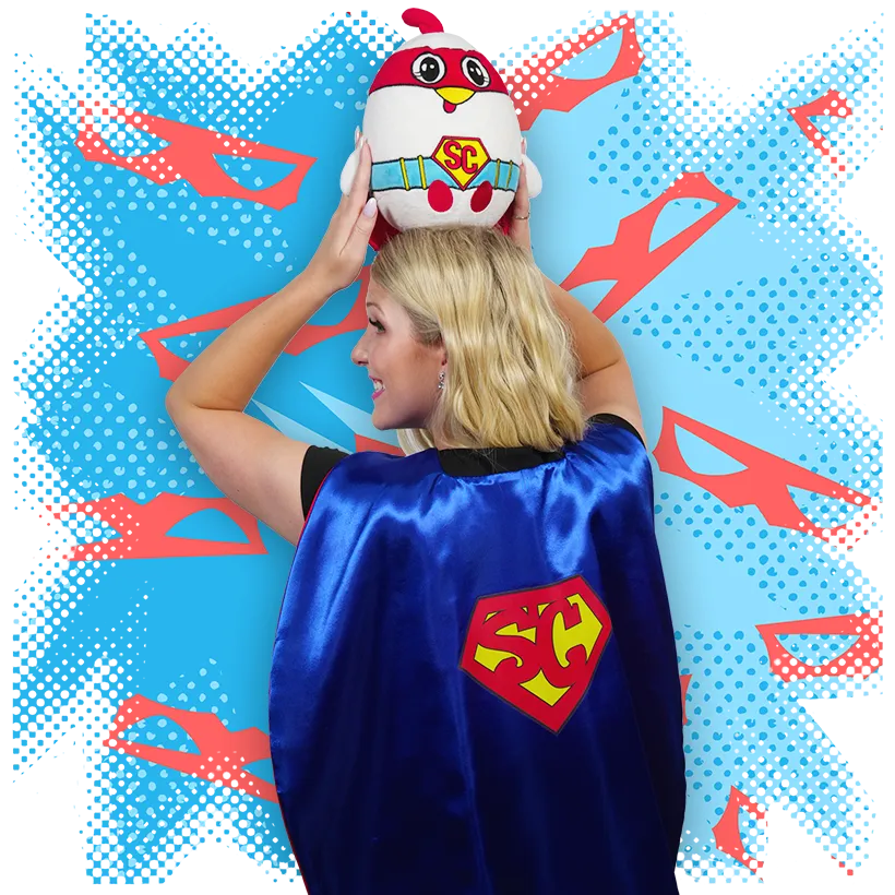 Super Hero Cape and Mask
