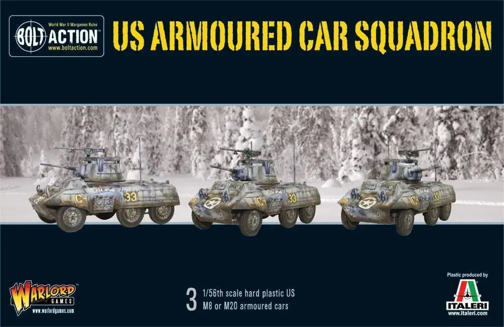 US Armoured Car Squadron (3 M8/M20 Greyhound Scout Cars)