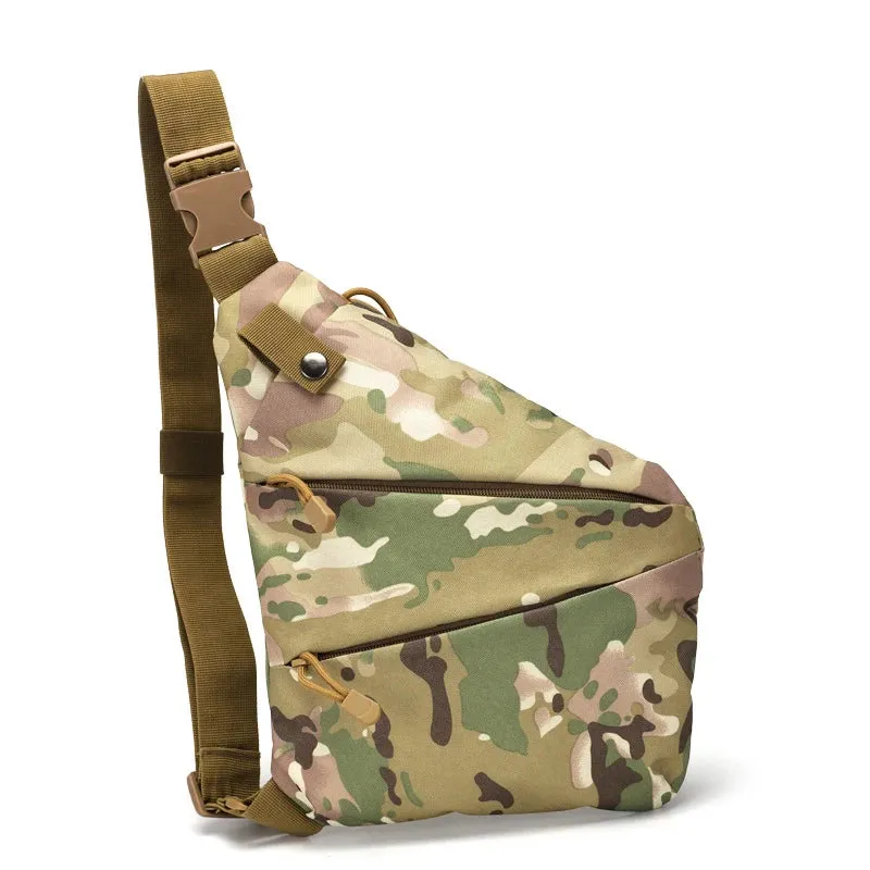 Vegan Waterproof Utility Crossbody Shoulder Bag (Medium capacity)