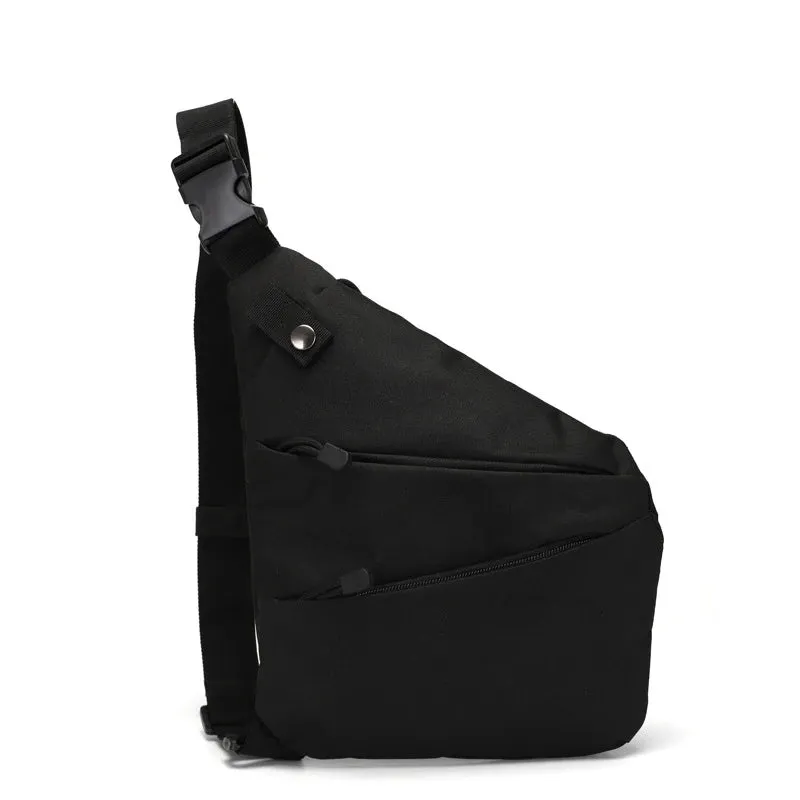 Vegan Waterproof Utility Crossbody Shoulder Bag (Medium capacity)