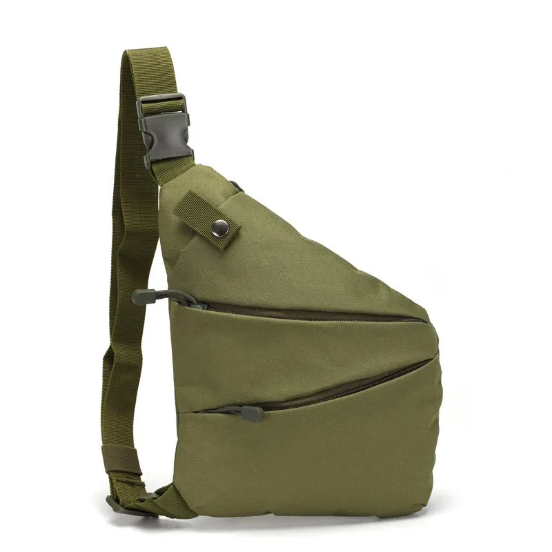 Vegan Waterproof Utility Crossbody Shoulder Bag (Medium capacity)