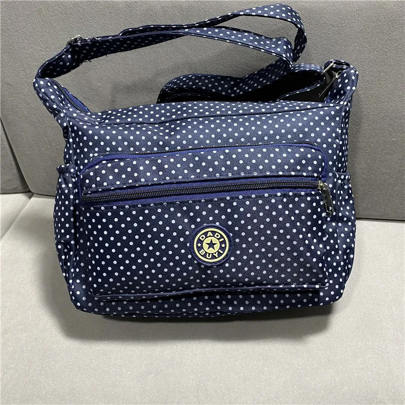 Women's Charming Durable Flower Cloth Canvas Shoulder Bags