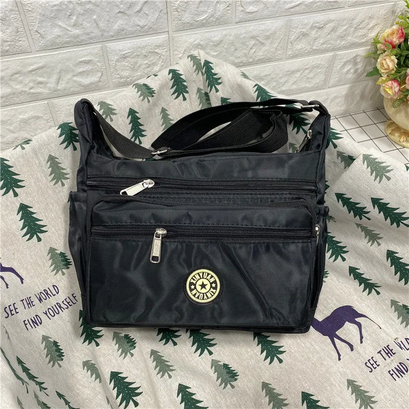 Women's Charming Durable Flower Cloth Canvas Shoulder Bags