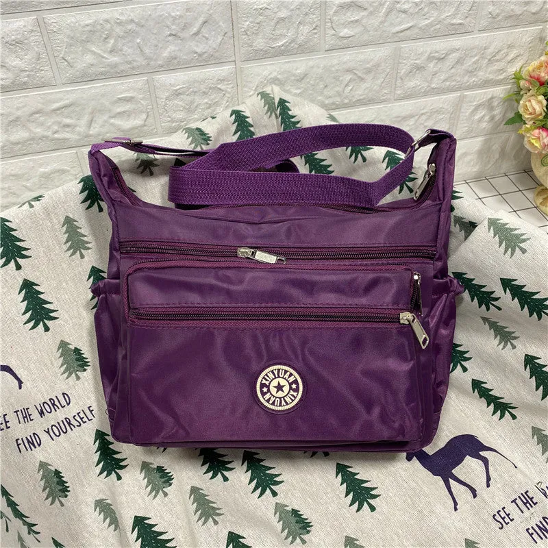 Women's Charming Durable Flower Cloth Canvas Shoulder Bags